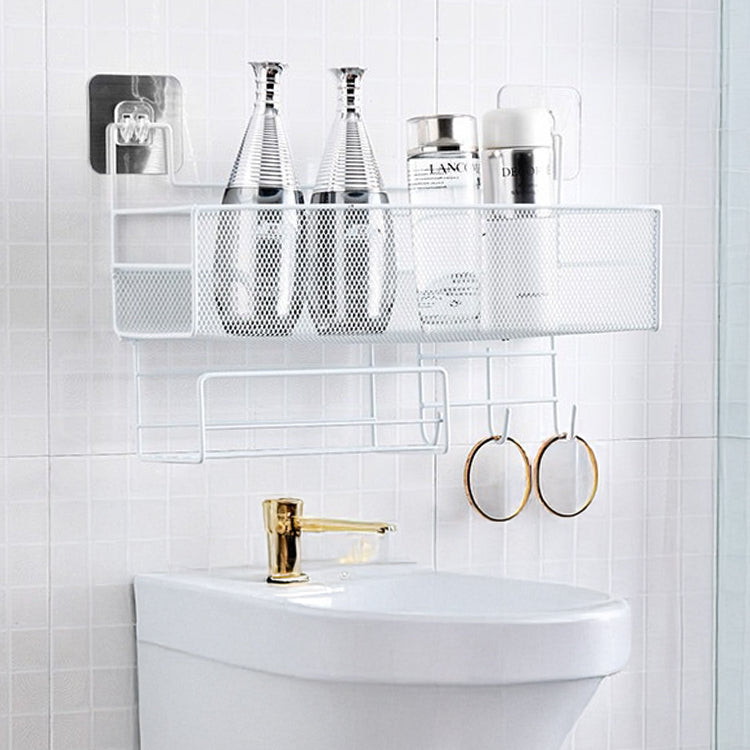 Shelf Wall-Mounted Rack – Space-Saving Toiletry Organizer