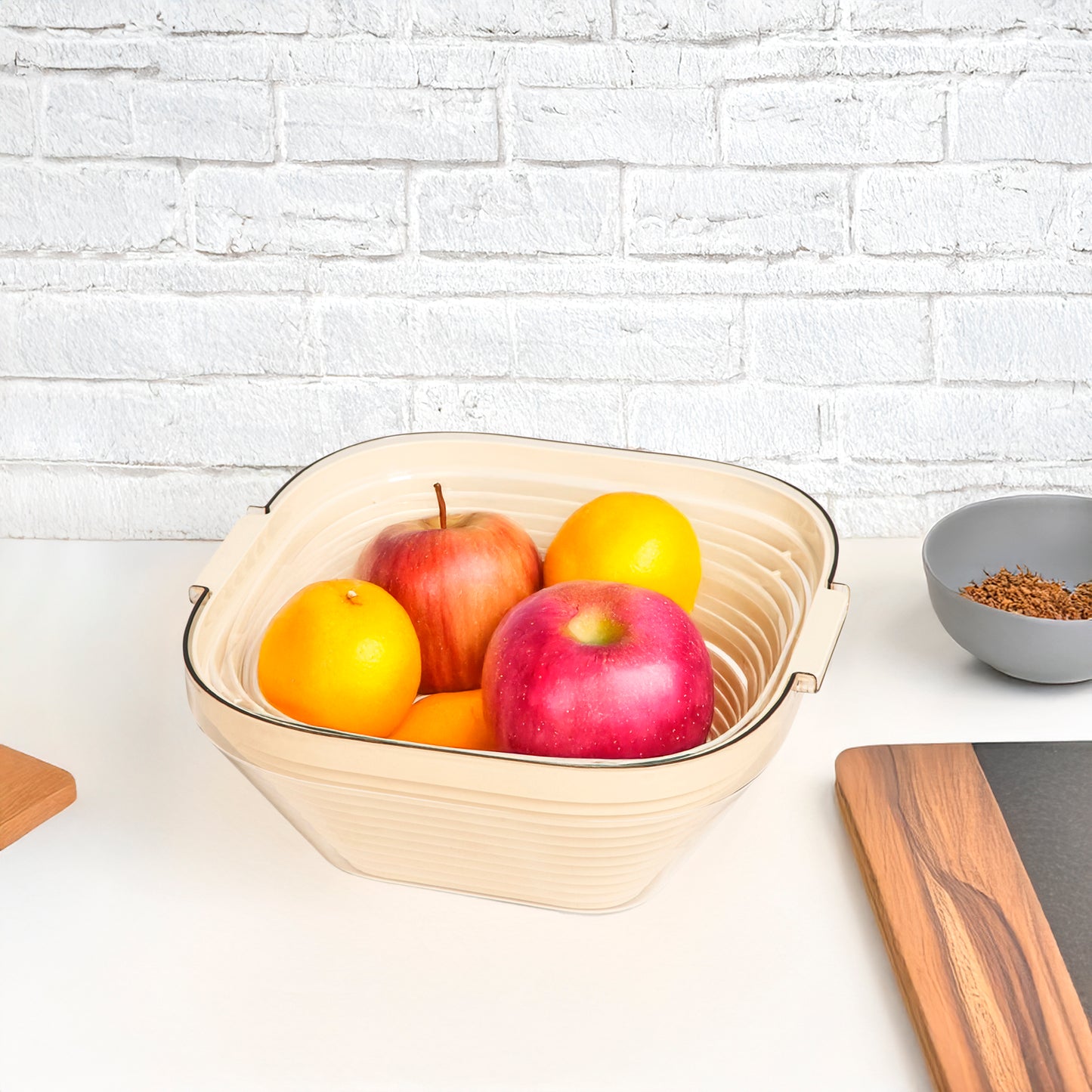 Plastic Kitchen Vegetable Drain Basket, Fruit and Vegetable Multifunctional Strainer