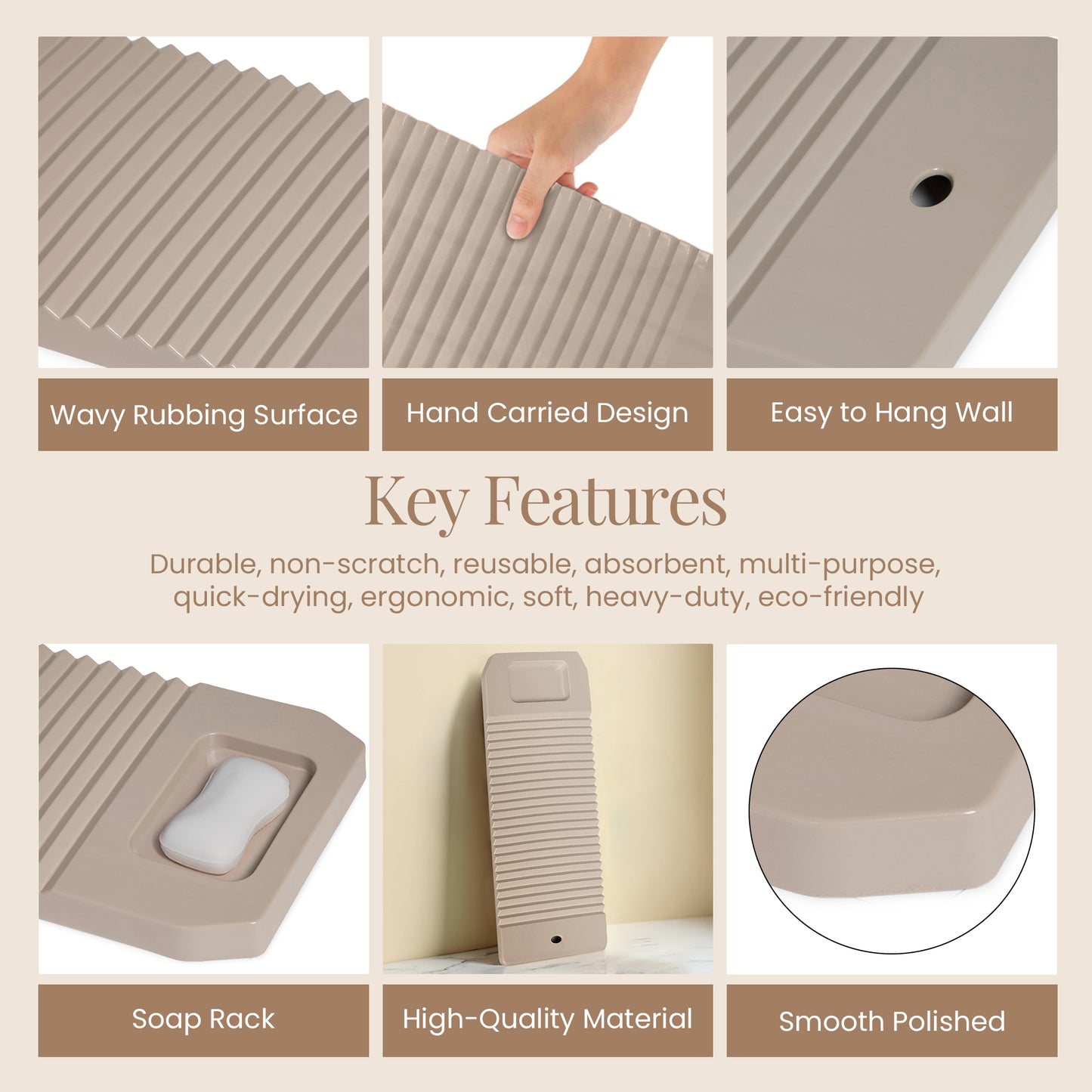 Washing board mini washboards plastic wash board for baby cloth small Items cloth diapeers used in bathroom sink small basin