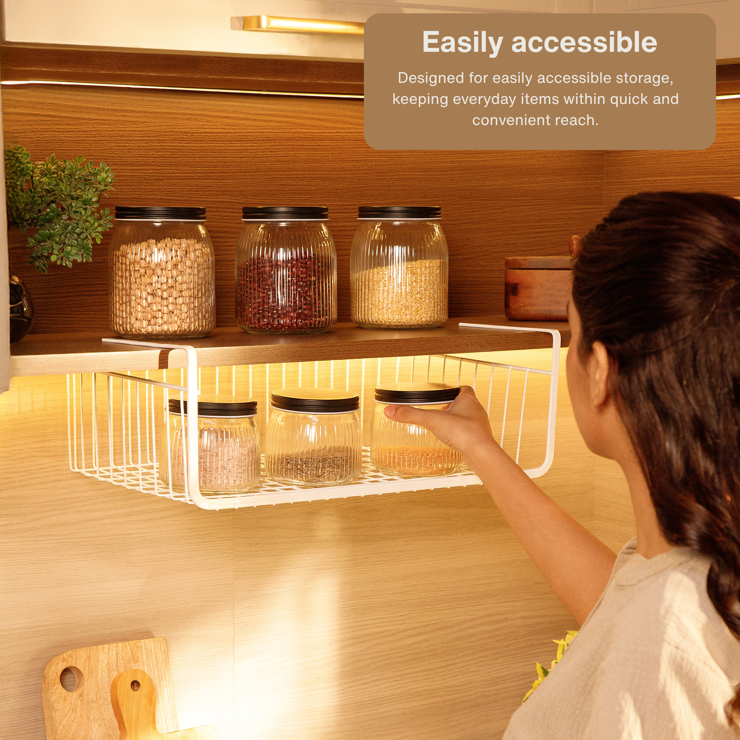 Multifunctional Under Cabinet Rack