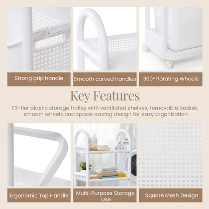 3 Tier - Laundry Organiser for Home