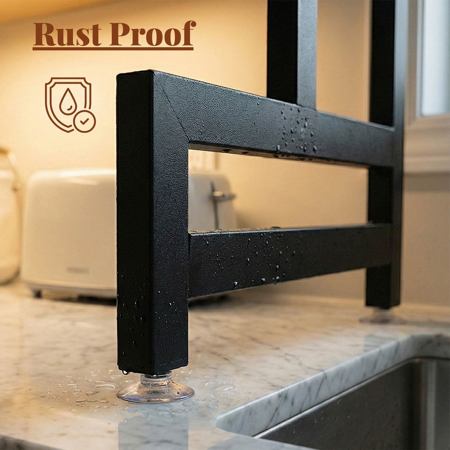Over Sink Dish Drying Rack, 2-Tier