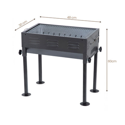Adjustable Height Barbecue Grill - RUBHUB