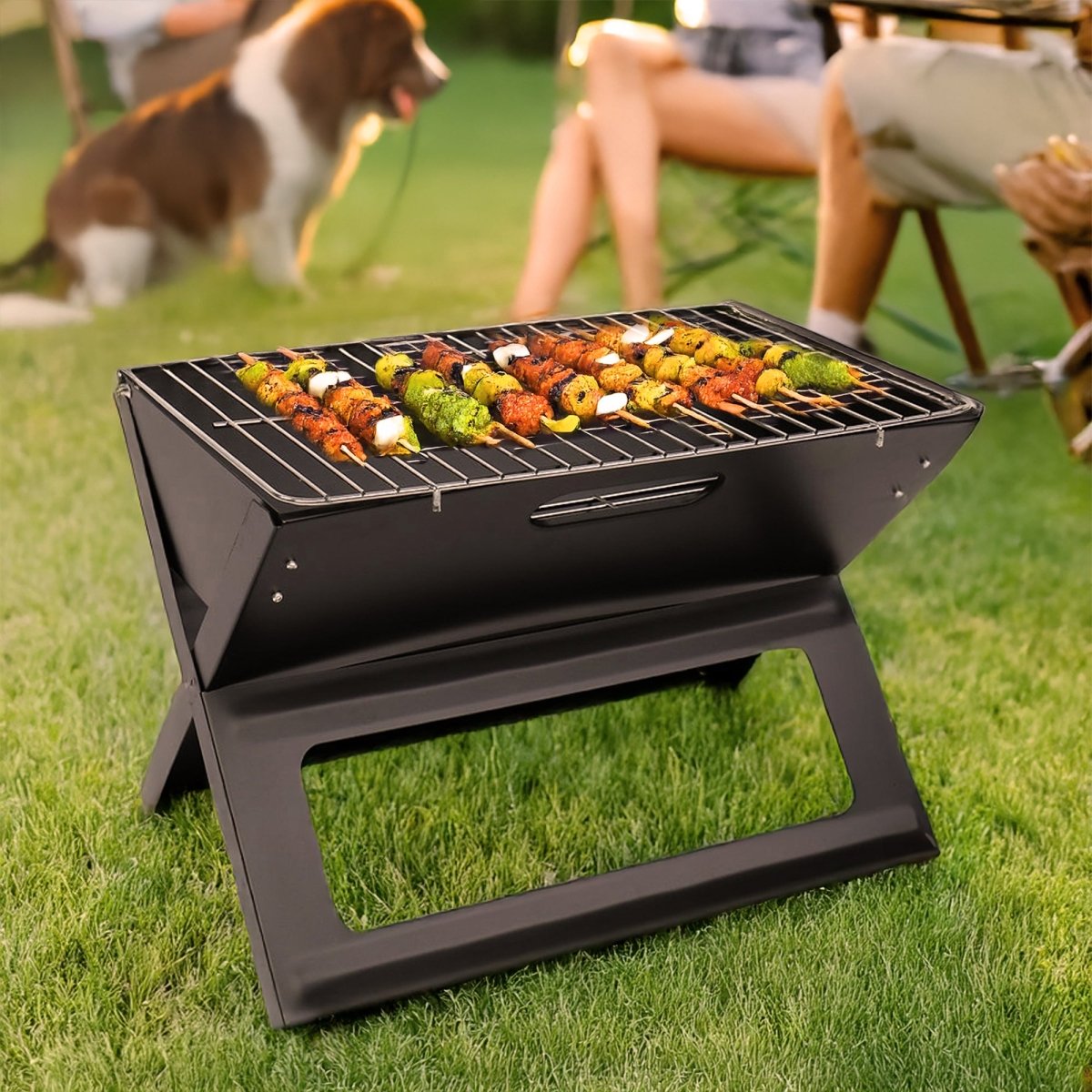 Instant Foldable Barbecue Grill - RUBHUB