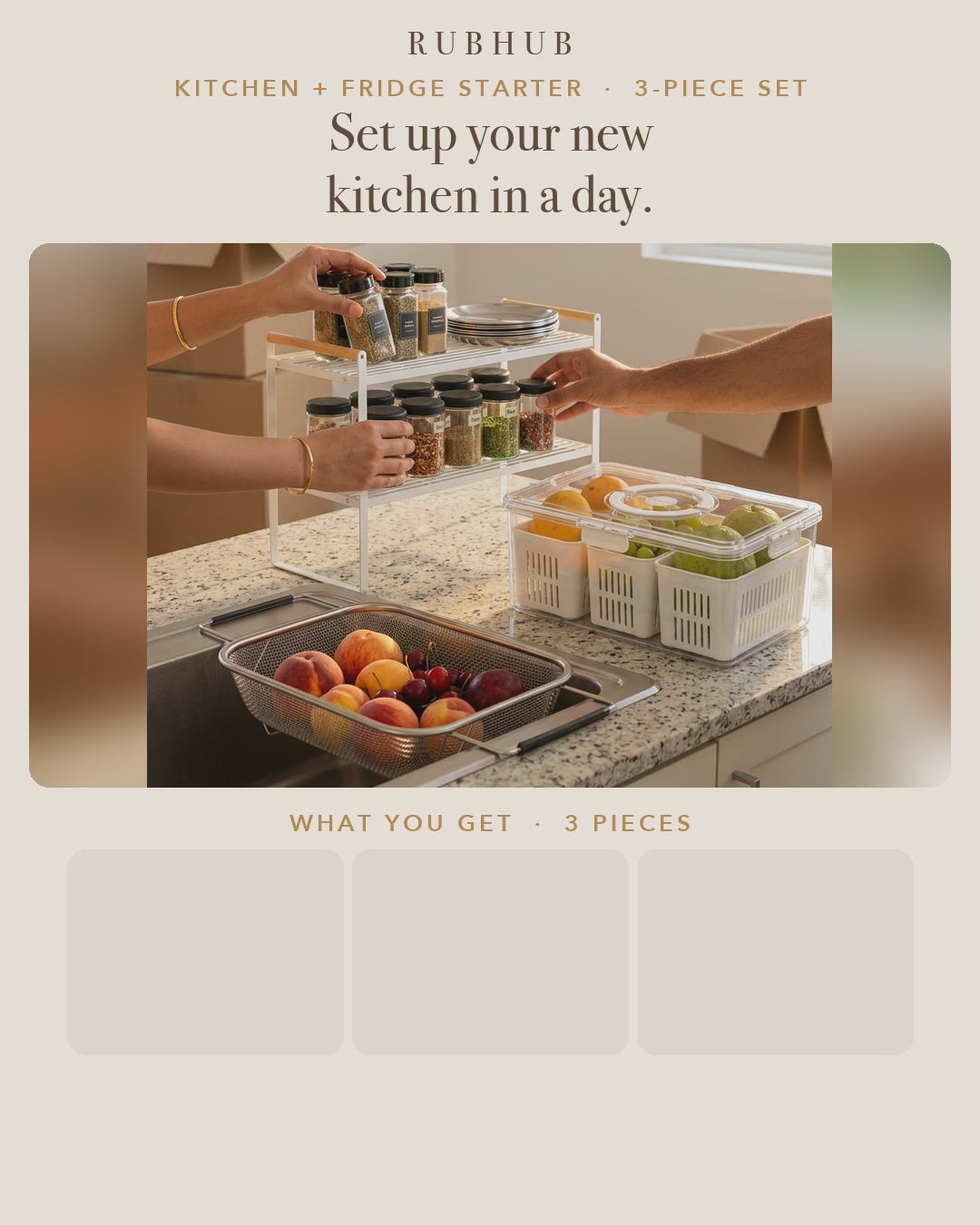 RUBHUB kitchen combo ad