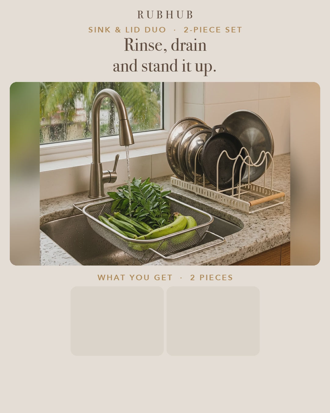 RUBHUB kitchen combo ad