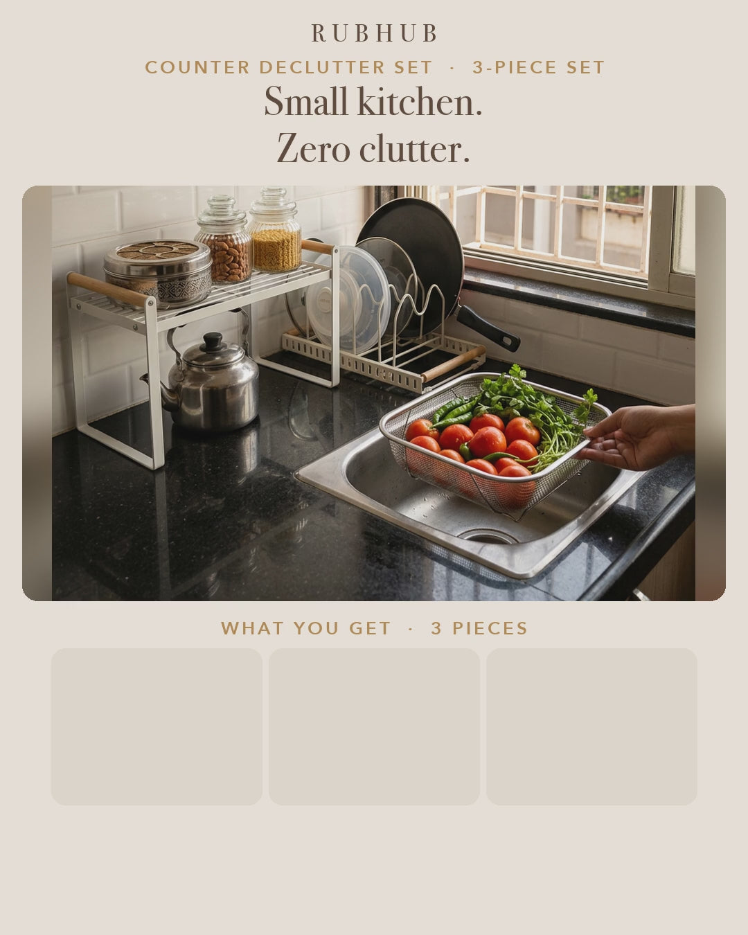 RUBHUB kitchen combo ad