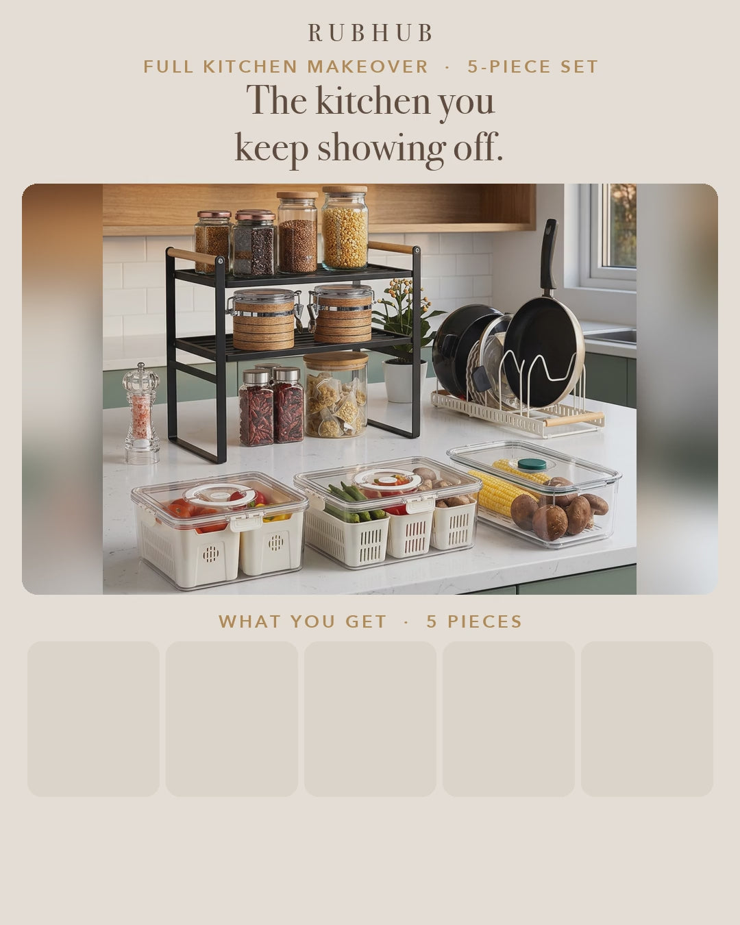 RUBHUB kitchen combo ad