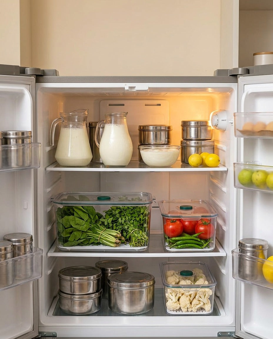 RUBHUB Fridge Complete Set – kitchen set in use