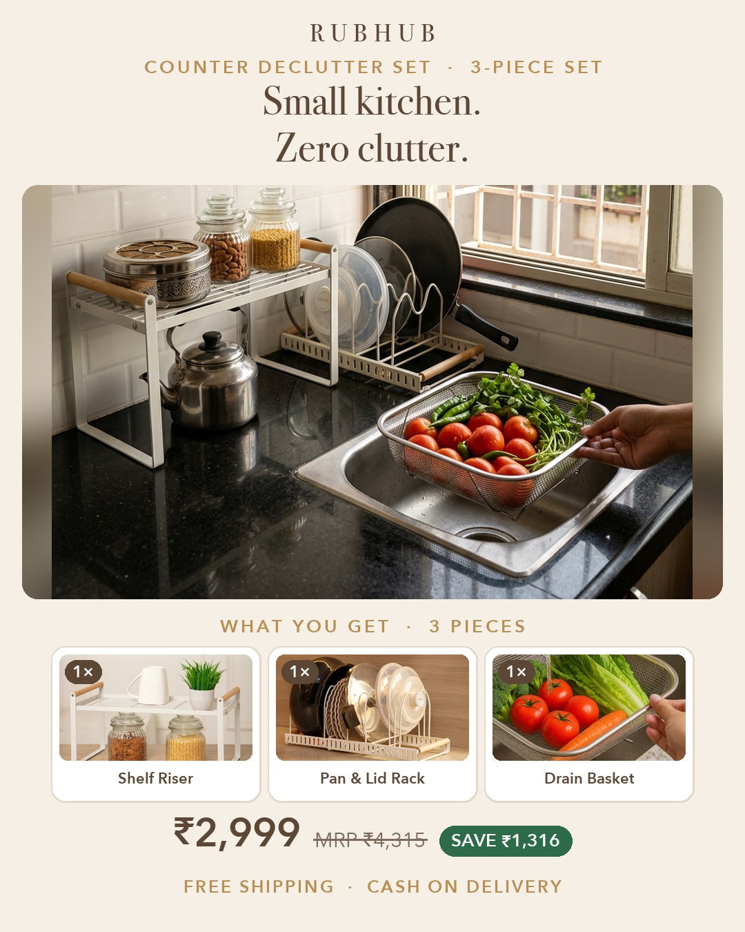 RUBHUB kitchen combo ad