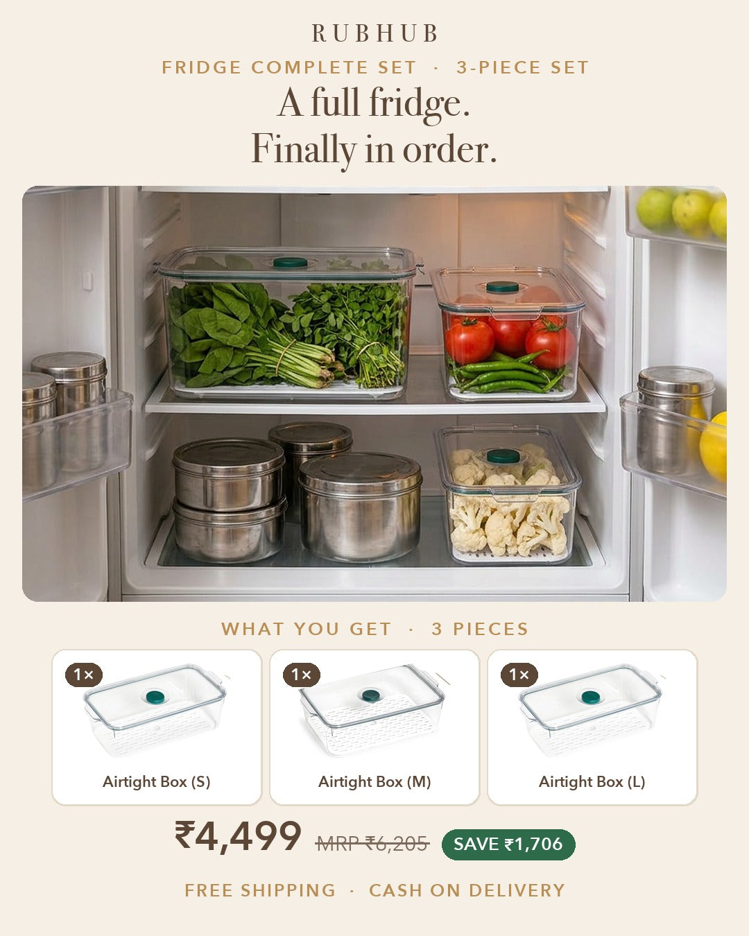 RUBHUB kitchen combo ad