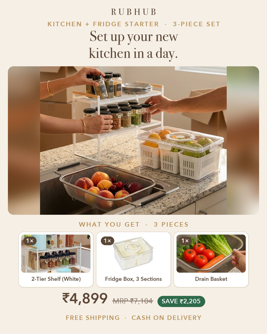 RUBHUB kitchen combo ad