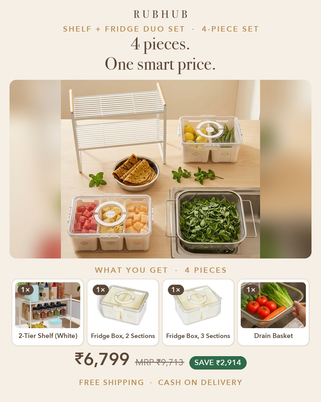 RUBHUB kitchen combo ad