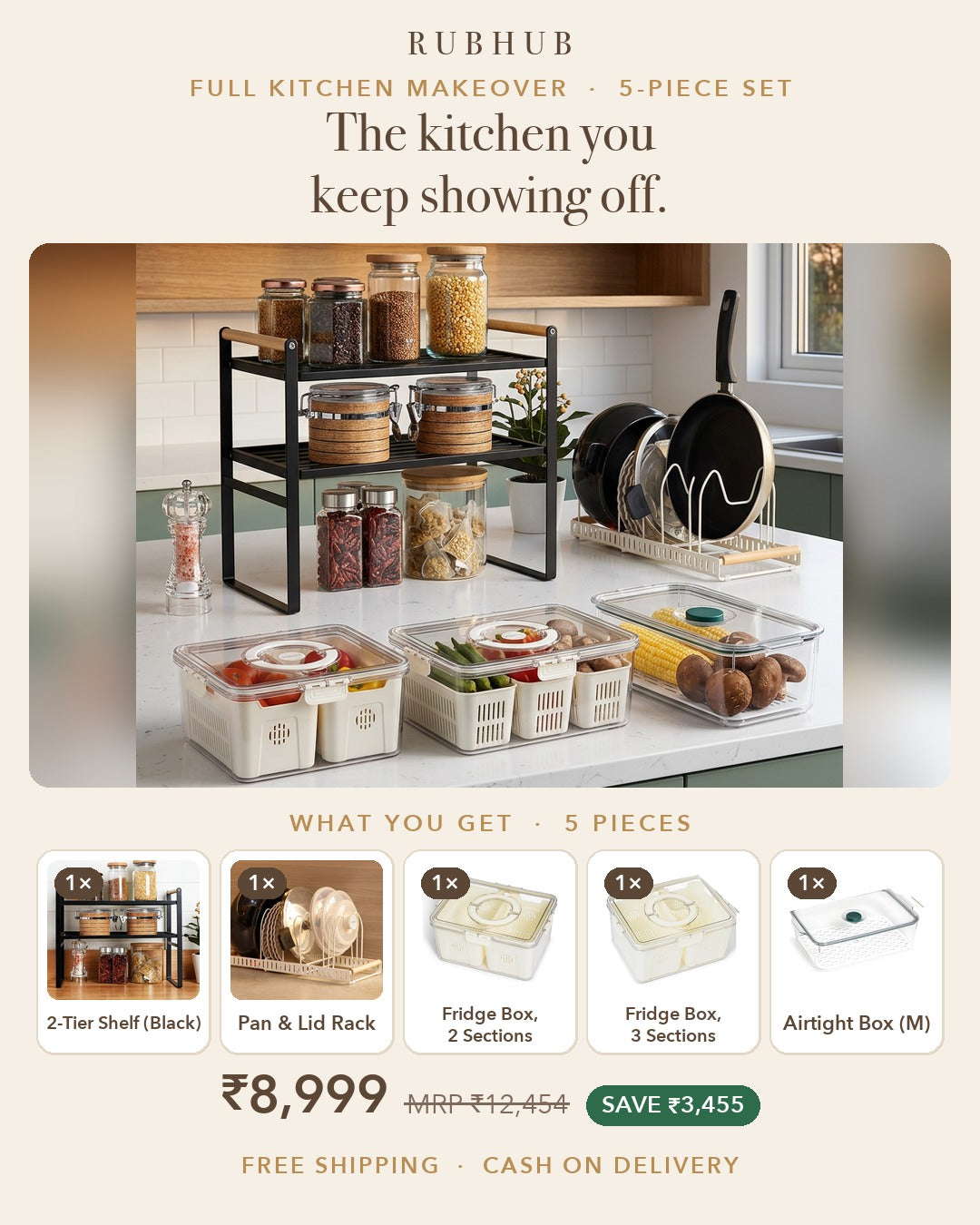 RUBHUB kitchen combo ad