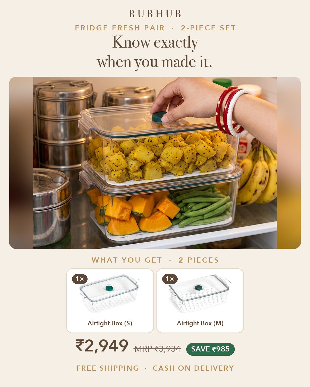 RUBHUB kitchen combo ad
