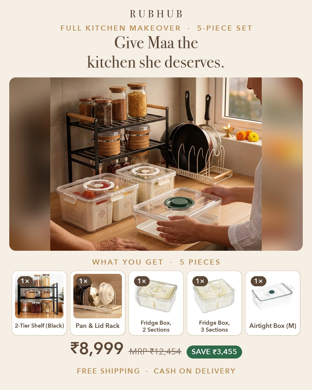 RUBHUB kitchen combo ad