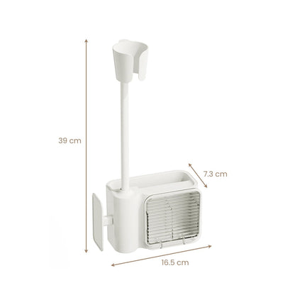 Wall Mounted Hair Dryer Holder - 360 Rotation - RUBHUB