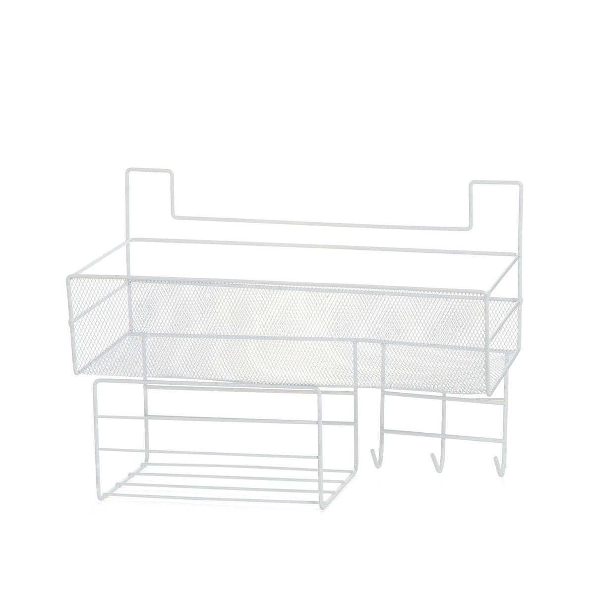 Wall - Mounted Multipurpose Storage Cabinet with hooks - RUBHUB