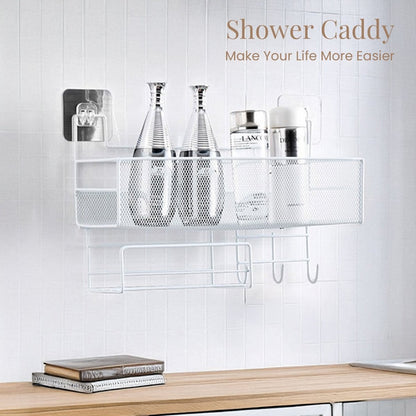 Wall - Mounted Multipurpose Storage Cabinet with hooks - RUBHUB