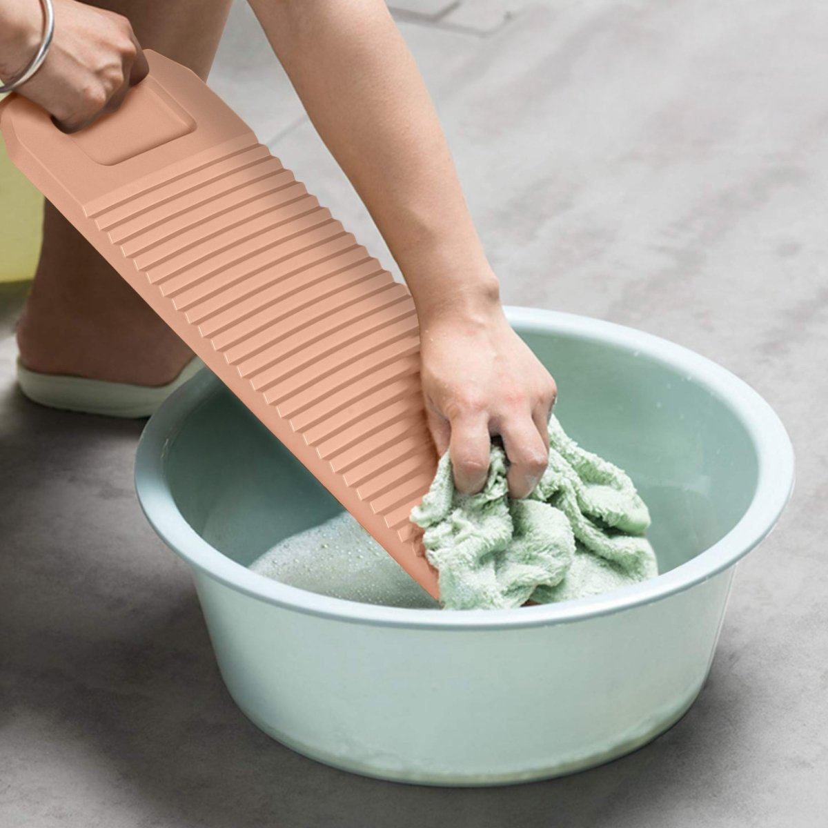 Washing board for baby or small clothes - RUBHUB