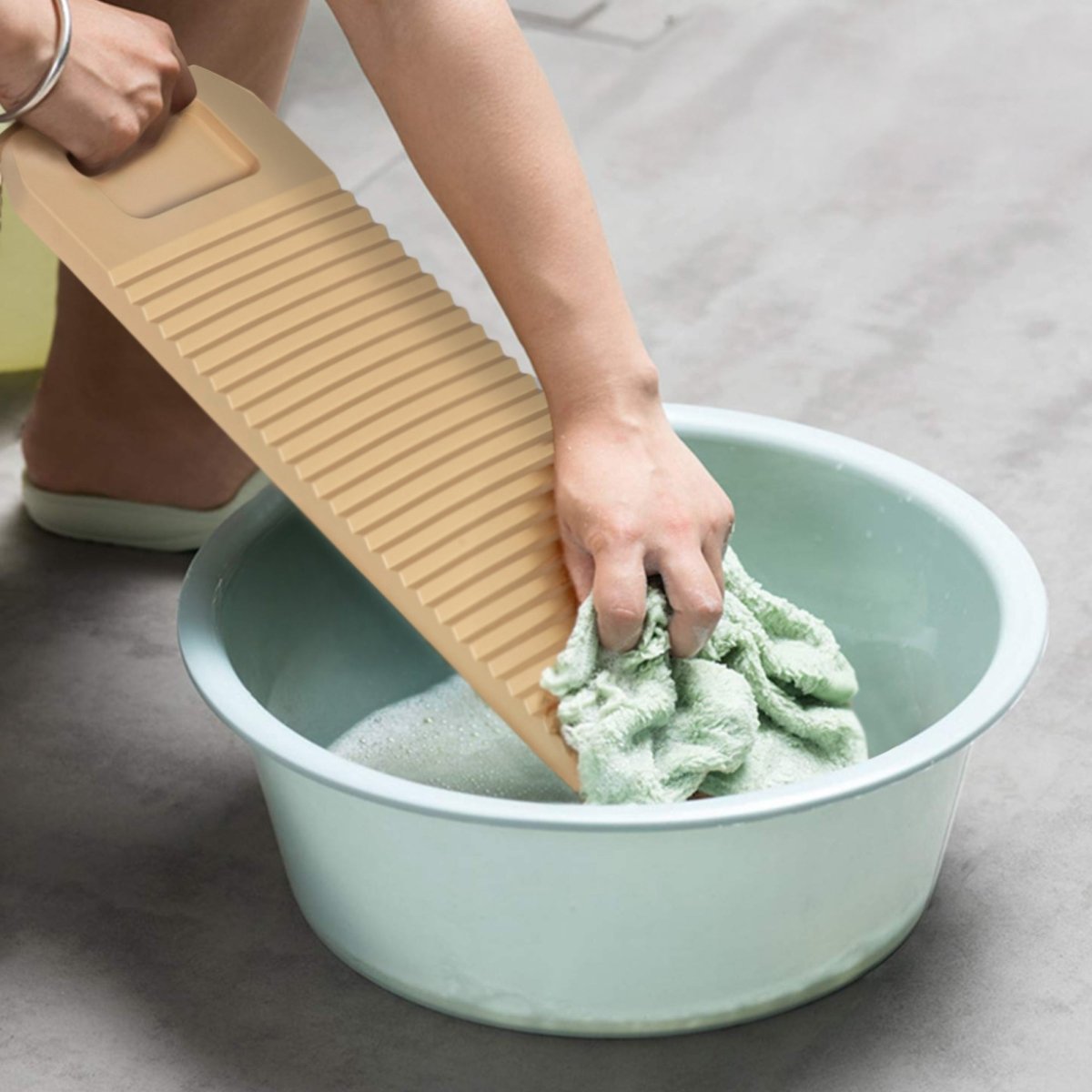 Washing board for baby or small clothes - RUBHUB