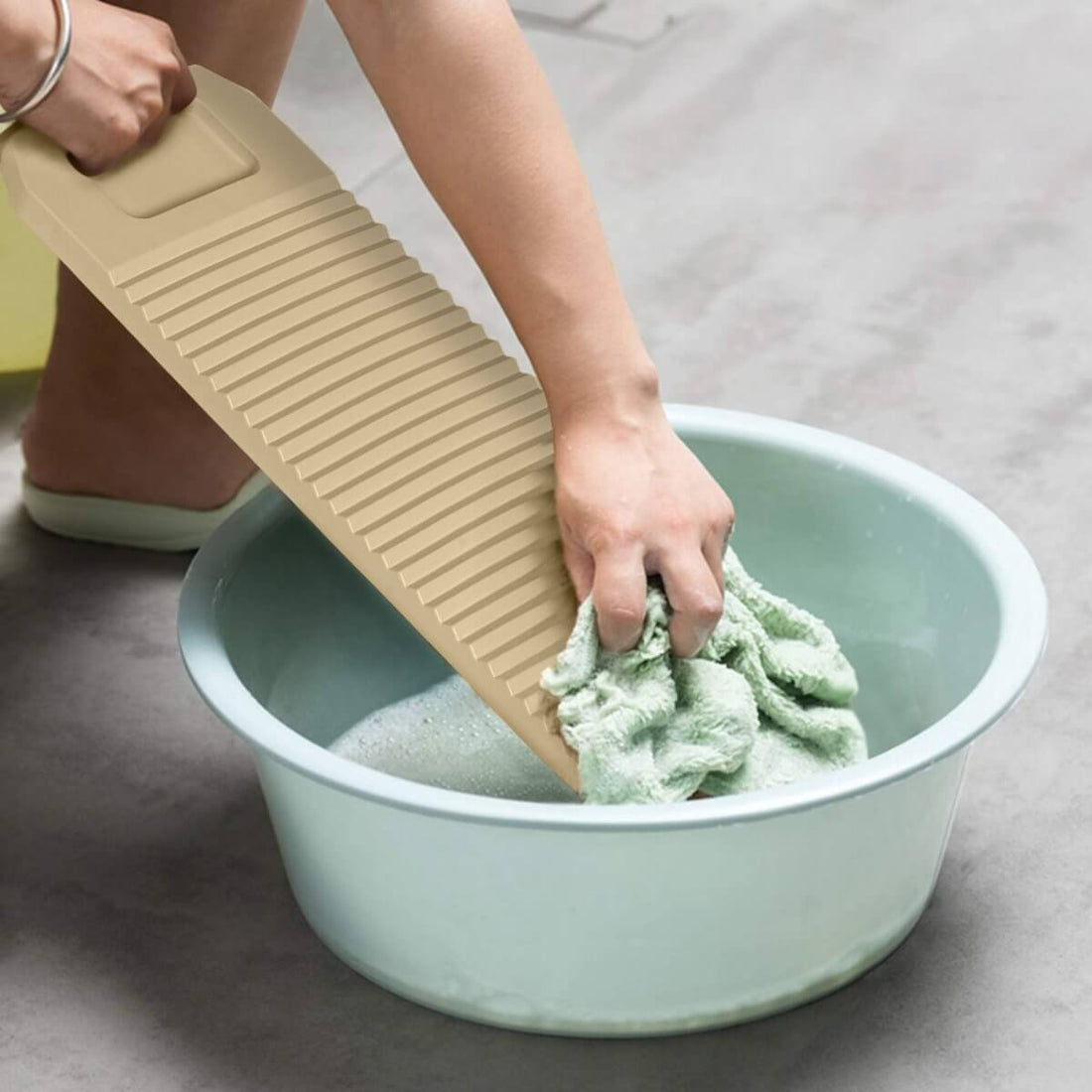 Washing board for baby or small clothes - RUBHUB